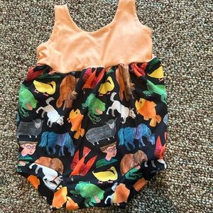 3/6 m romper
